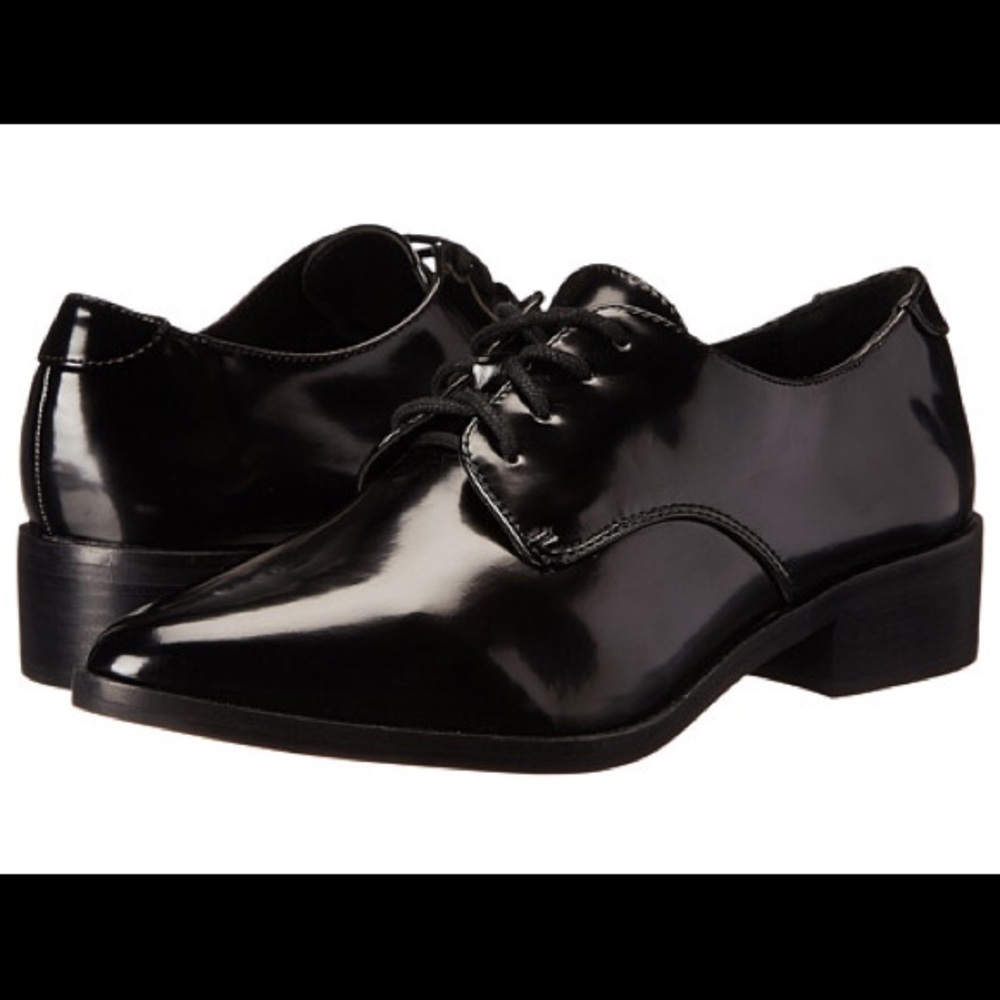 COPY - Steve Madden - Patent leather black Oxford…